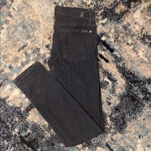 [7FAM] Mid Rise Roxanne Skinny Size 27 Jeans